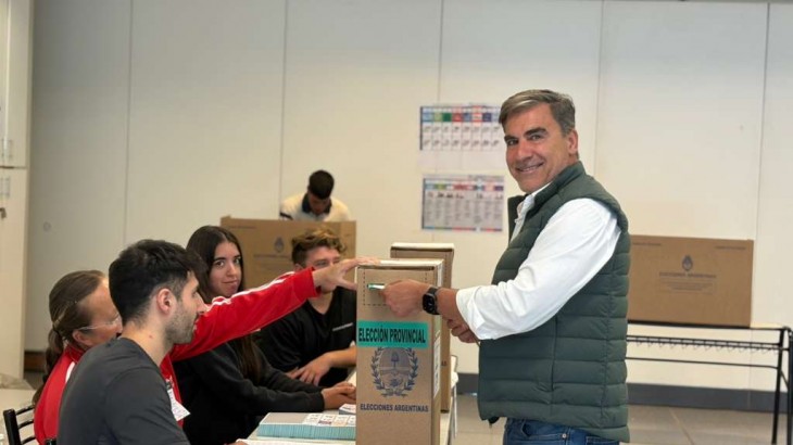 Mario Vadillo votó en Luján y destacó la normalidad de la jornada electoral